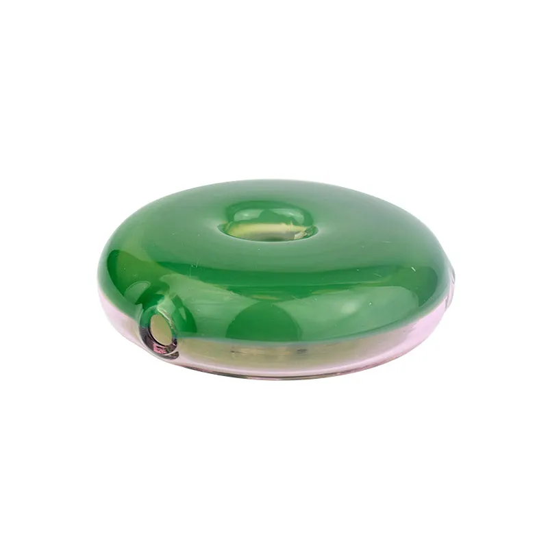 Candy Color Glass Donut Spoon Pipe Smoking Hand Pipe