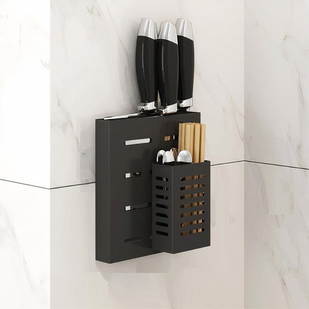 Wall Mounted Knife & Cutleries Holder