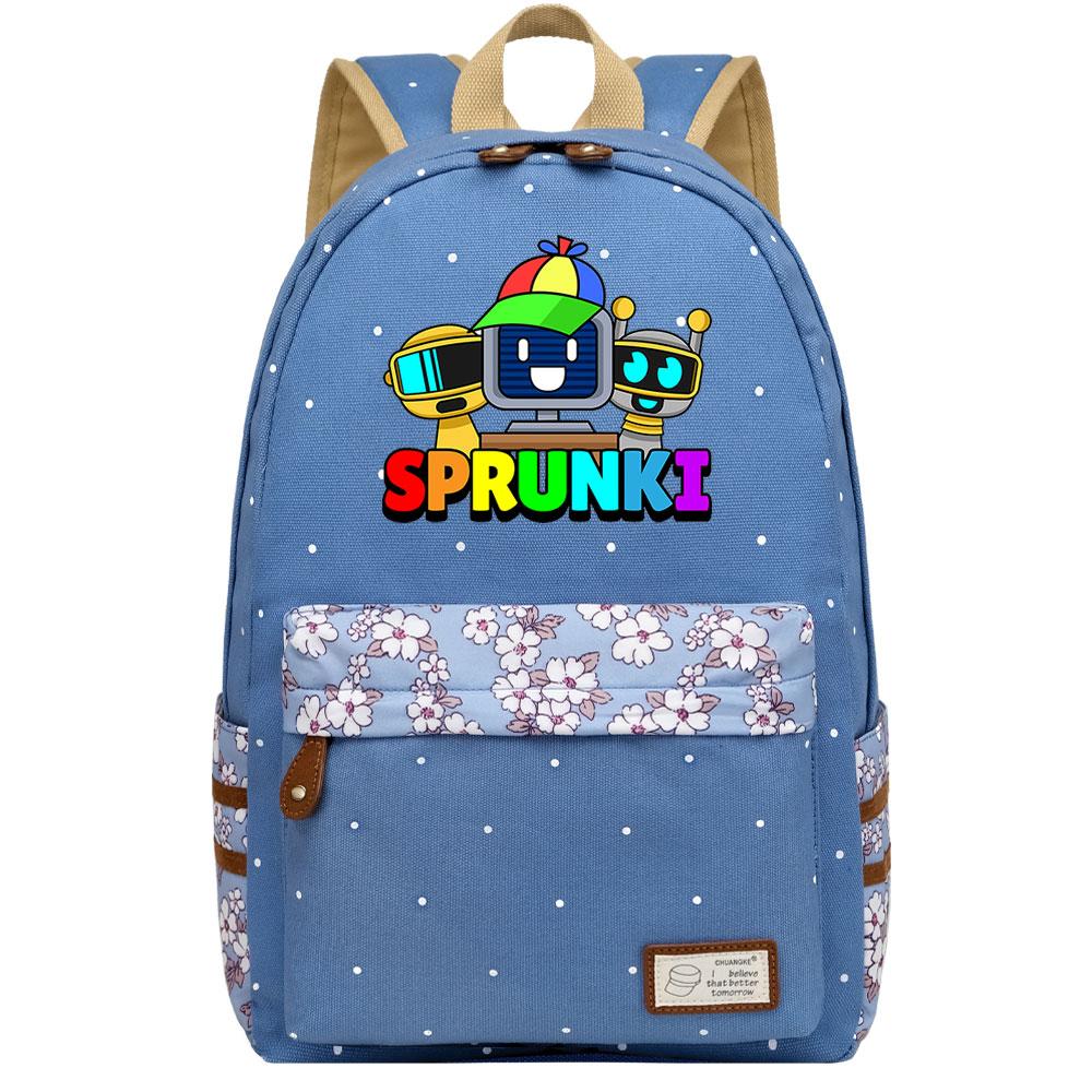 Mayoulove Sprunki Backpack Lightweight Water-Resistant Design for School and Outdoor Adventures-Mayoulove