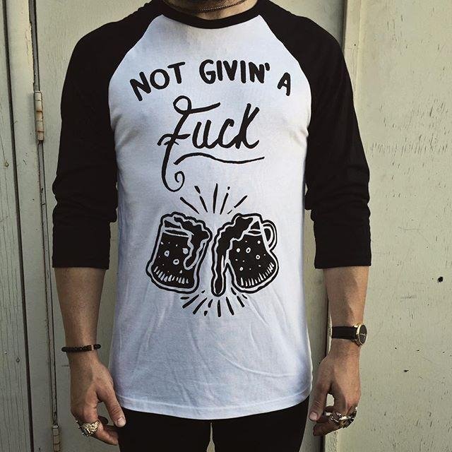 Beer print designer printed t-shirt