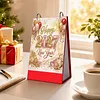 Sunflower Butterfly Diamond Art Monthly Flip Tabletop Calendar January 2027 - December 2027 Small Desktop Calendar Planner for Living Room Bedroom Office Desk Gift Giving