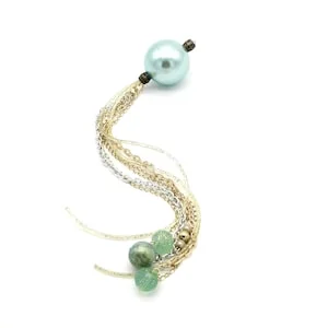 pornhint Pornhint Ben Wa Ball Single Bead Benwa Jewelry Cascade Yoni Egg Yoni Jewelry Benwa Balls Seafoam Tassels Under The Hoode Intimate Gifts