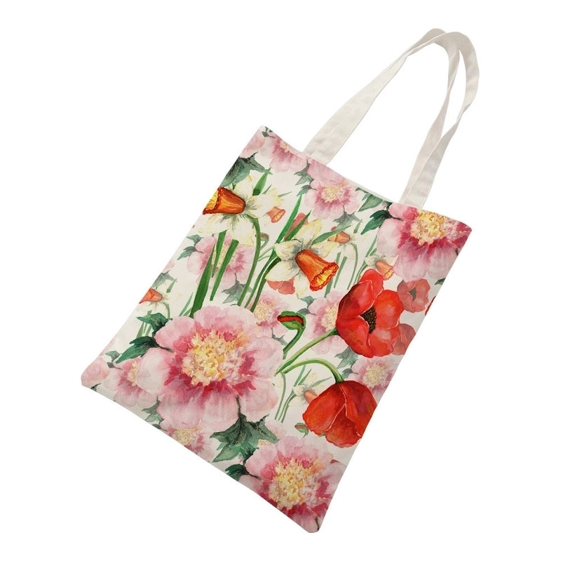 Women’s Casual Flower Shopping Bags