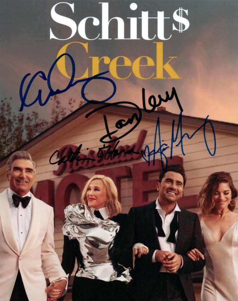 Catherine O'Hara Eugene Levy Murphy+ 1 signed Photo Poster painting 8x10 autographed Picture COA