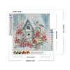 Diamond Painting-DIY Full Round Drill Winter Snow Bird