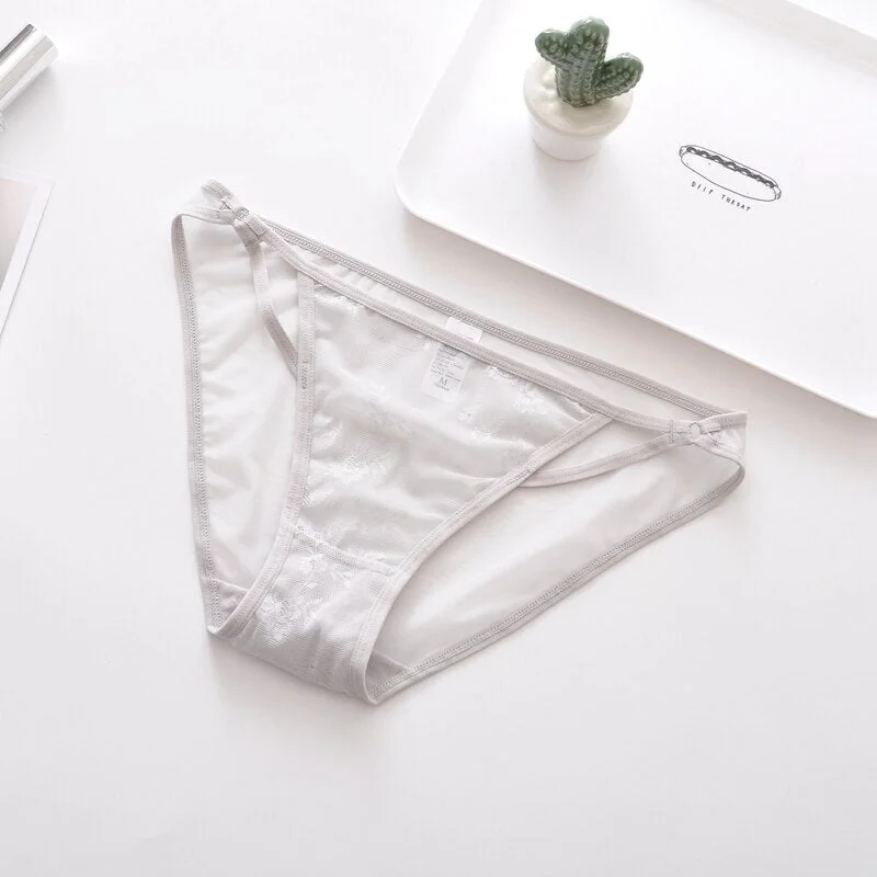 Women's Panties Fashion New Underwear Autumn Sexy Lingerie Female Low Waist Mesh Breathable Briefs Comfortable Underpant