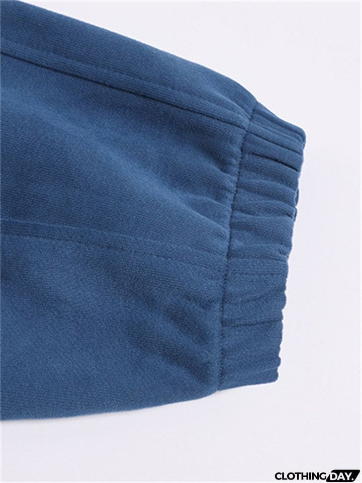 Trendy Extra Loose Multi-Pocket Drawstring Pants for Men