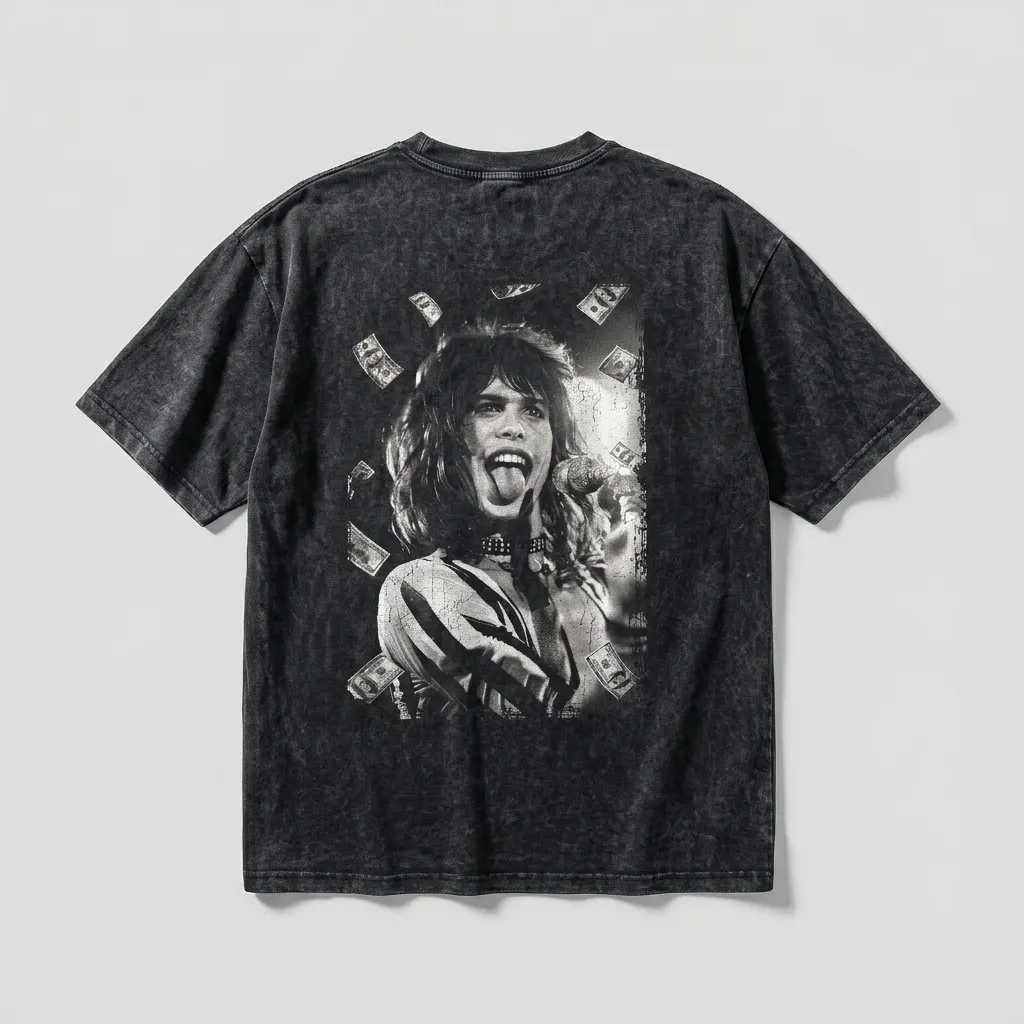 Unisex Vintage Music T-Shirt