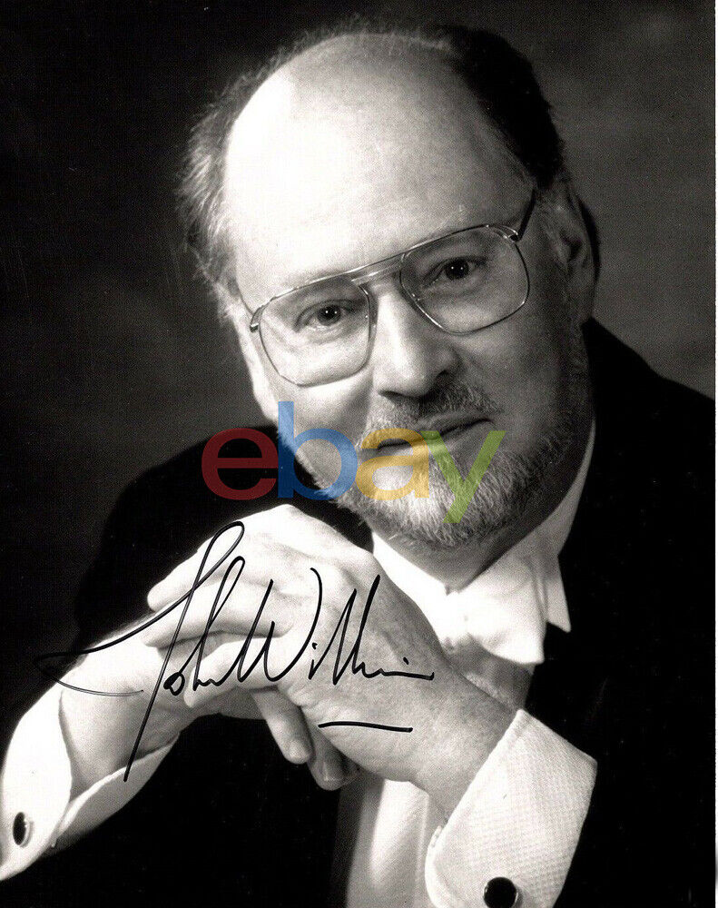 John Williams Signed 8x10 Black & White Glossy Photo Poster painting reprint