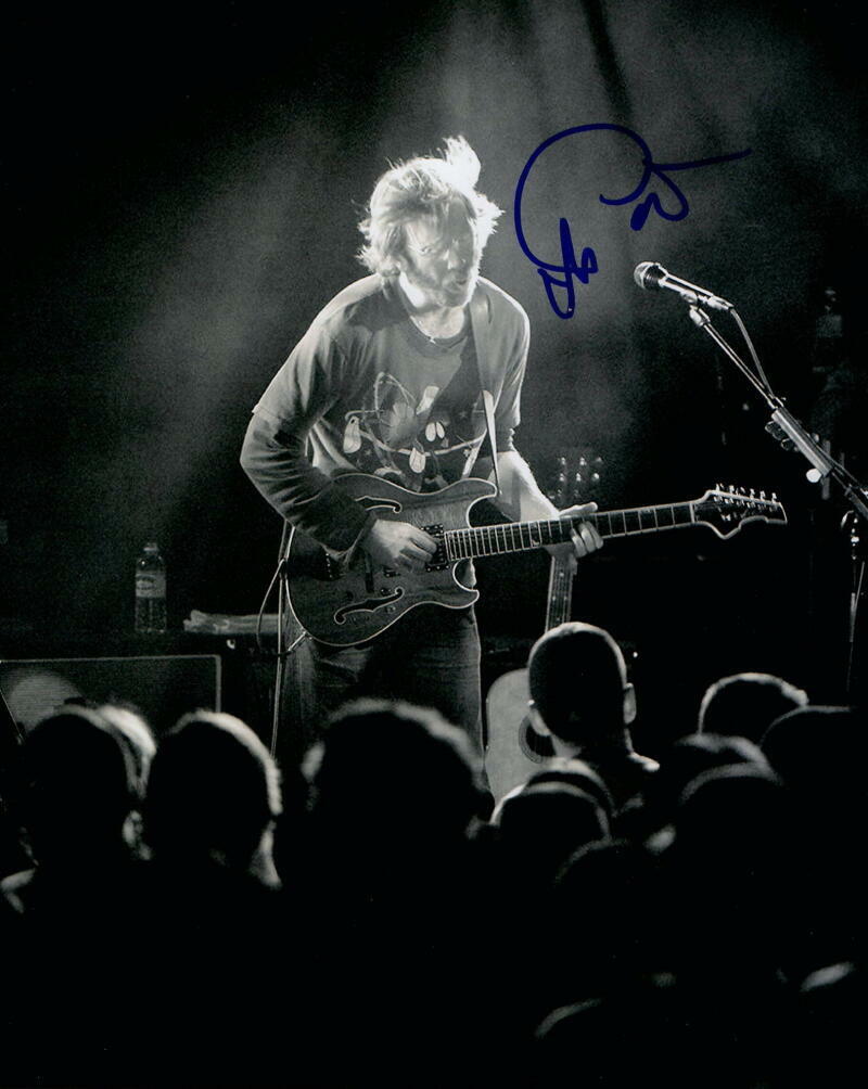 TREY ANASTASIO SIGNED AUTOGRAPH 8x10 Photo Poster painting - PHISH FARMHOUSE BILLY BREATHES