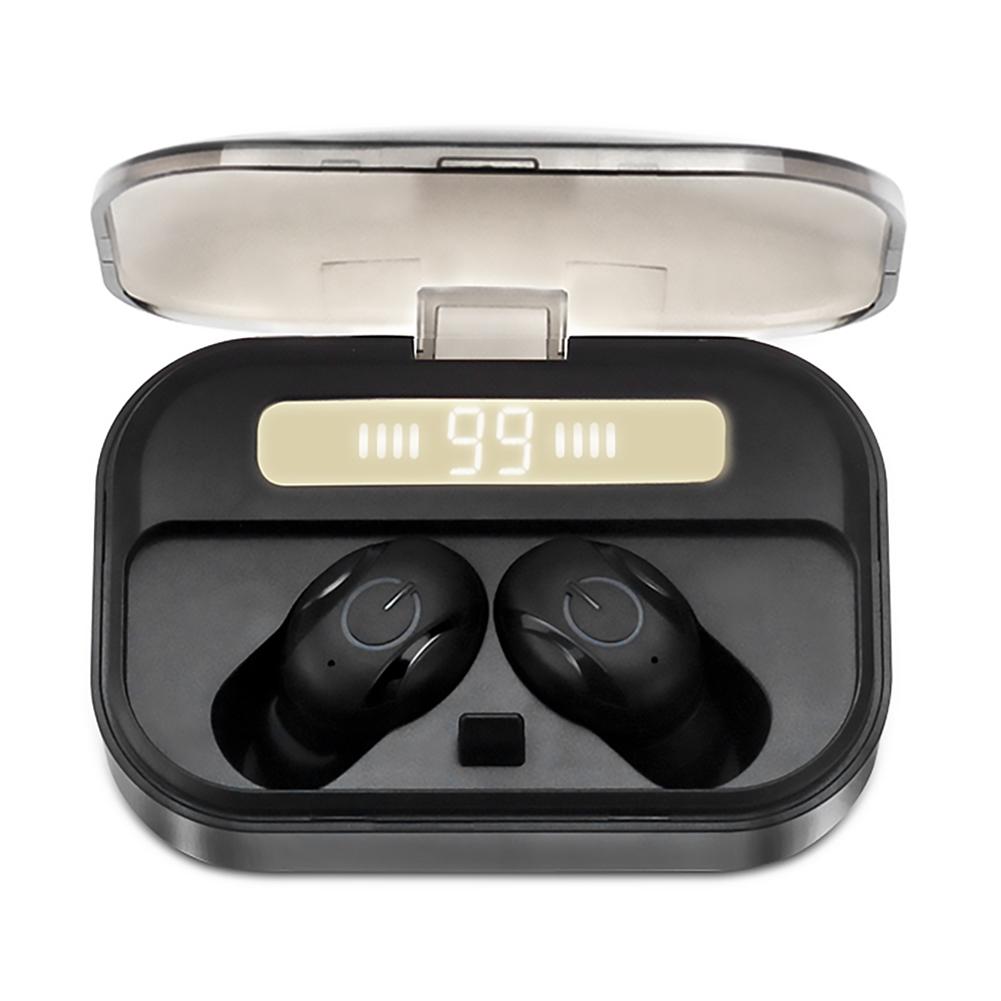 

T10B TWS Wireless Bluetooth Stereo Earphones with Digital LED Charging Case, 501 Original