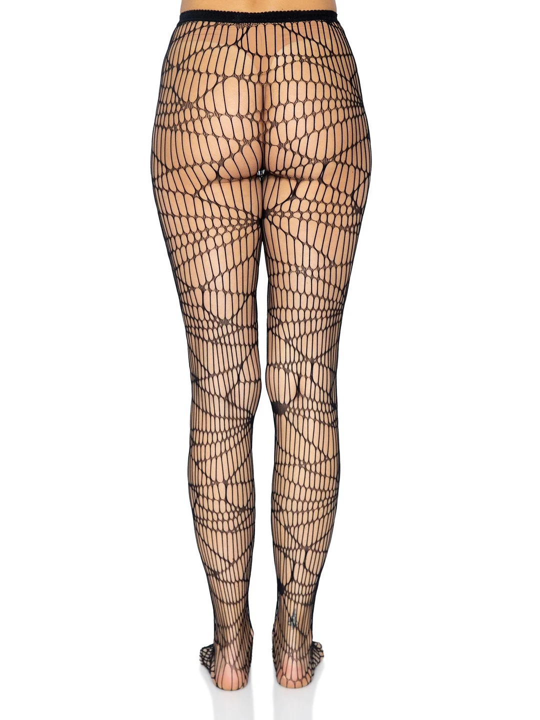 Blanche Distressed Net Pantyhose