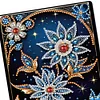 (US Local)DIY Special Shaped Flower 50 Pages Diamond Painting Notebook Kit