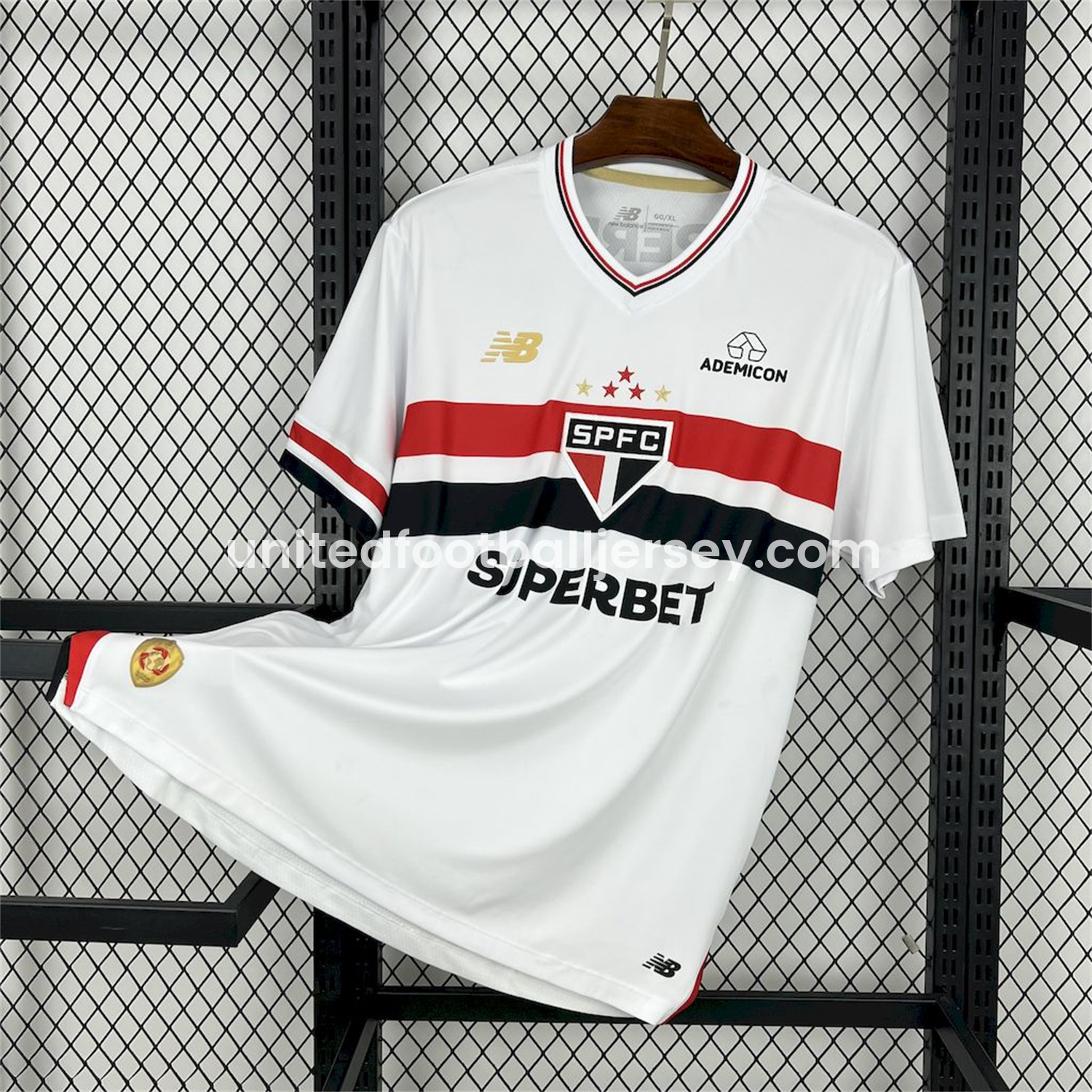Sao Paulo 25-26 Home Jersey - Fans Version