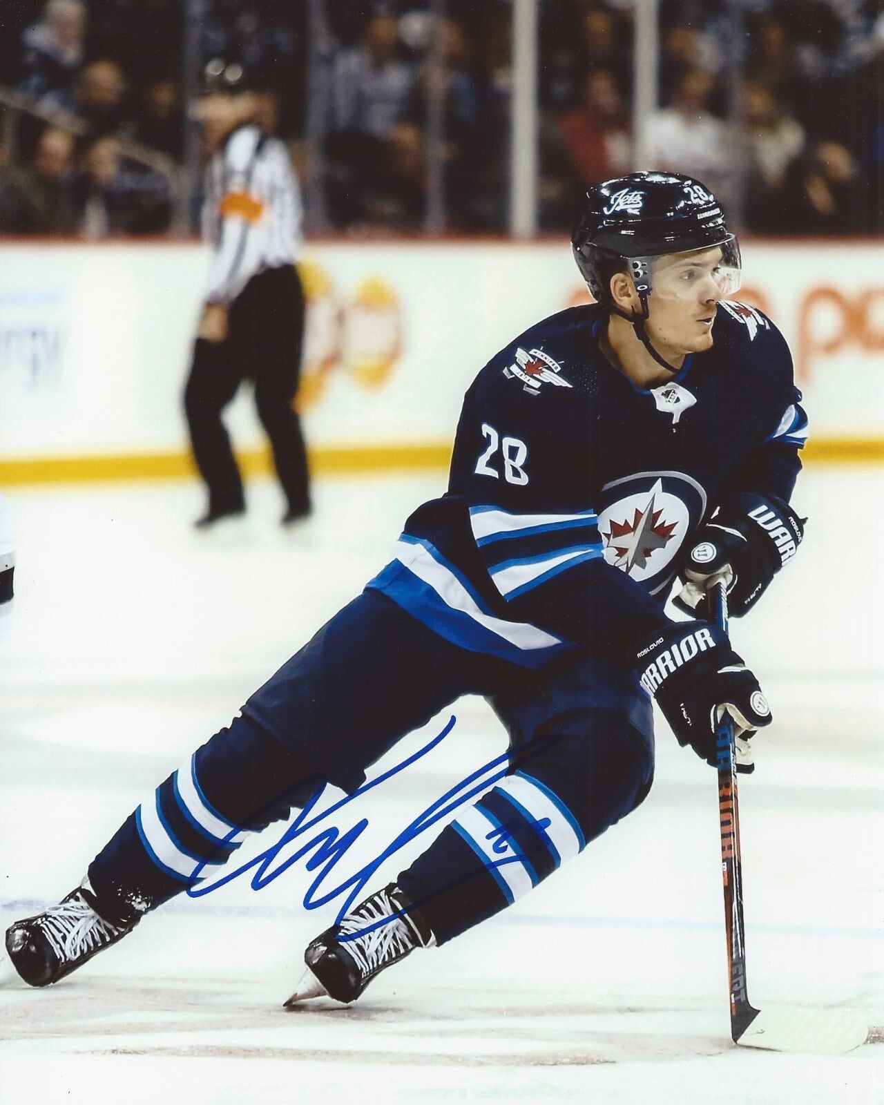 Jack Roslovic Signed 8x10 Photo Poster painting Winnipeg Jets Autographed COA