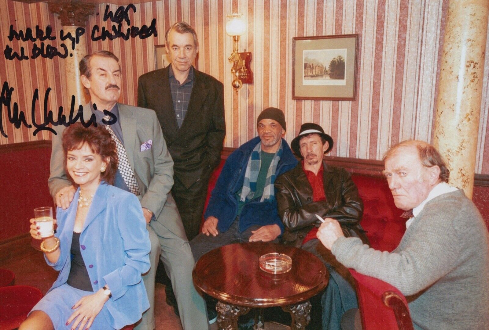 JOHN CHALLIS HAND SIGNED 12X8 Photo Poster painting TV AUTOGRAPH ONLY FOOLS AND HORSES 5