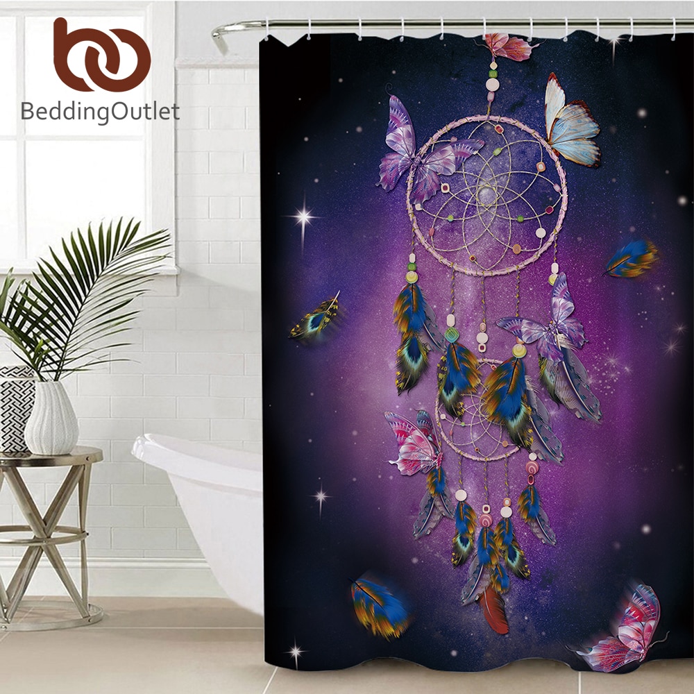

Dreamcatcher - Print Shower Curtain, 180*200cm, 501 Original