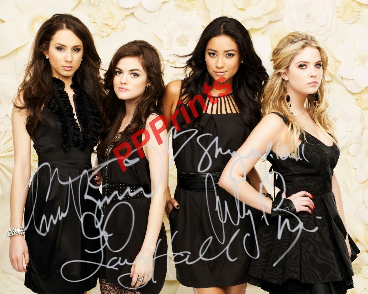 PRETTY LITTLE LIARS SIGNED AUTOGRAPHED 10X8 REPRO Photo Poster painting PRINT Troian Bellisario