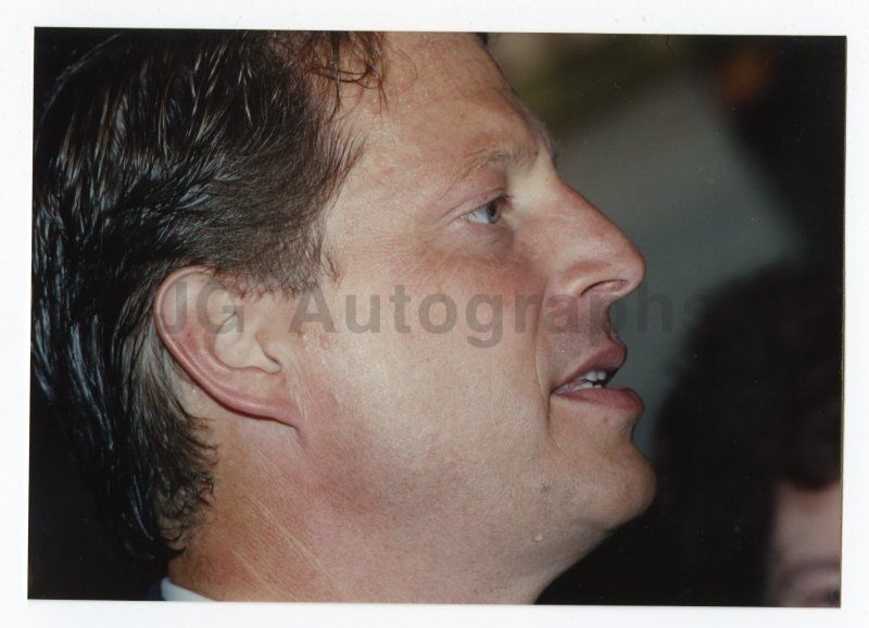 Al Gore - Vintage Candid Photo Poster paintinggraph by Peter Warrack - Previously Unpublished