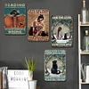 4PCS Girl and Cat - Vintage Metal Signs Set - 20*30cm/30*40cm