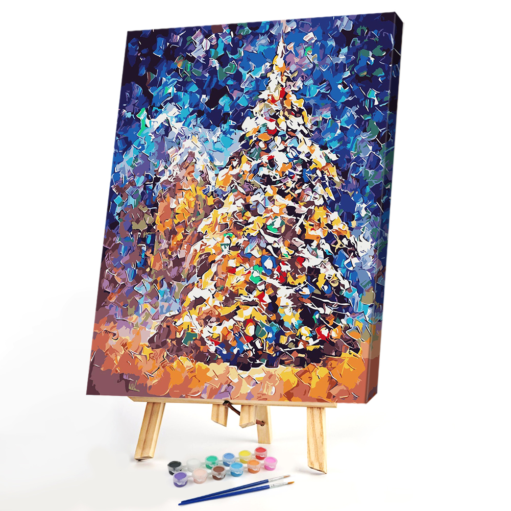 

40*50cm - Painting By Numbers - Xmas Tree, 501 Original