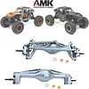 AMK UTB18 Front Rear Portal Axle Aluminum Alloy for Axial RC Crawler 1/18 UTB18 Capra Unlimited Trail Buggy RTR AXI01002T1 Update Parts