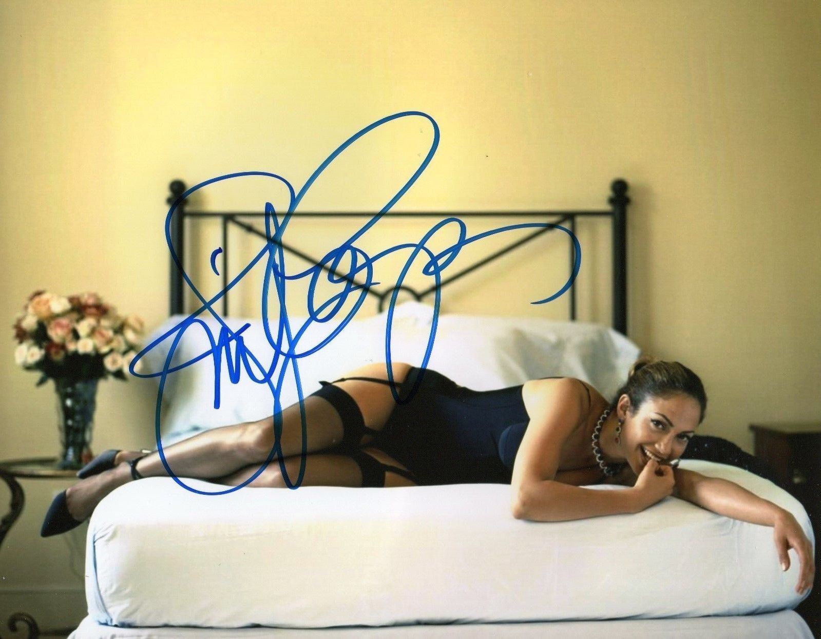 JENNIFER LOPEZ AUTOGRAPHED SIGNED A4 PP POSTER Photo Poster painting PRINT 39