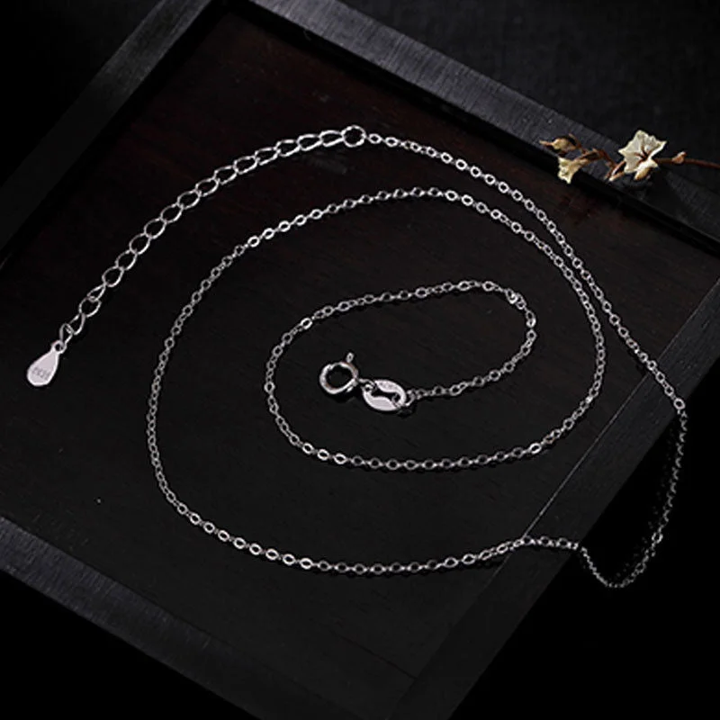 Lotus Yin Yang Pattern 925 Sterling Silver Enlightenment Necklace Pendant