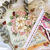 2pcs Cross Stitch Row Line Board Acrylic for Handmade Accessories (Seashells)