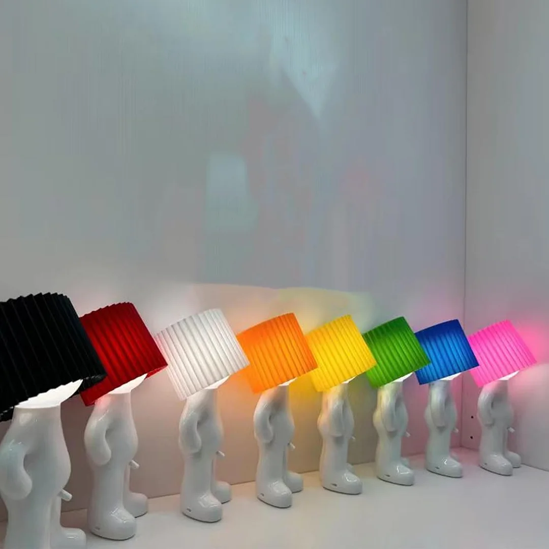 Modest Mike Lamp,Shy Boy Table Lamp, Naughty Little Boy Lamp,Fun Night lamp for Adults,Light Creative Small Night,That Wiener Switch,Gift Valentines Day Present (Yellow-1)