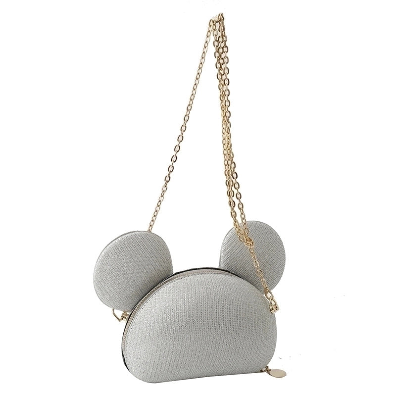 Women’s Mini Plush Solid Color Cute Cylindrical Zipper Crossbody Bag