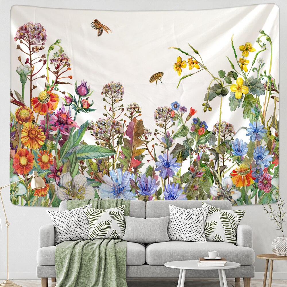

Wall Tapestry - Flowers-150*130cm, 501 Original