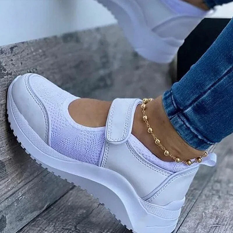 Summer Women Casual Shoes Sneakers Women Shoes Breathable Mesh Platform Women Vulcanize Shoes Non Slip Chaussure Femme