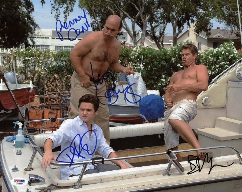 Dan Byrd Brian Van Holt & Ian Gomez Signed Authentic 11X14 Photo Poster painting PSA/DNA #S33487