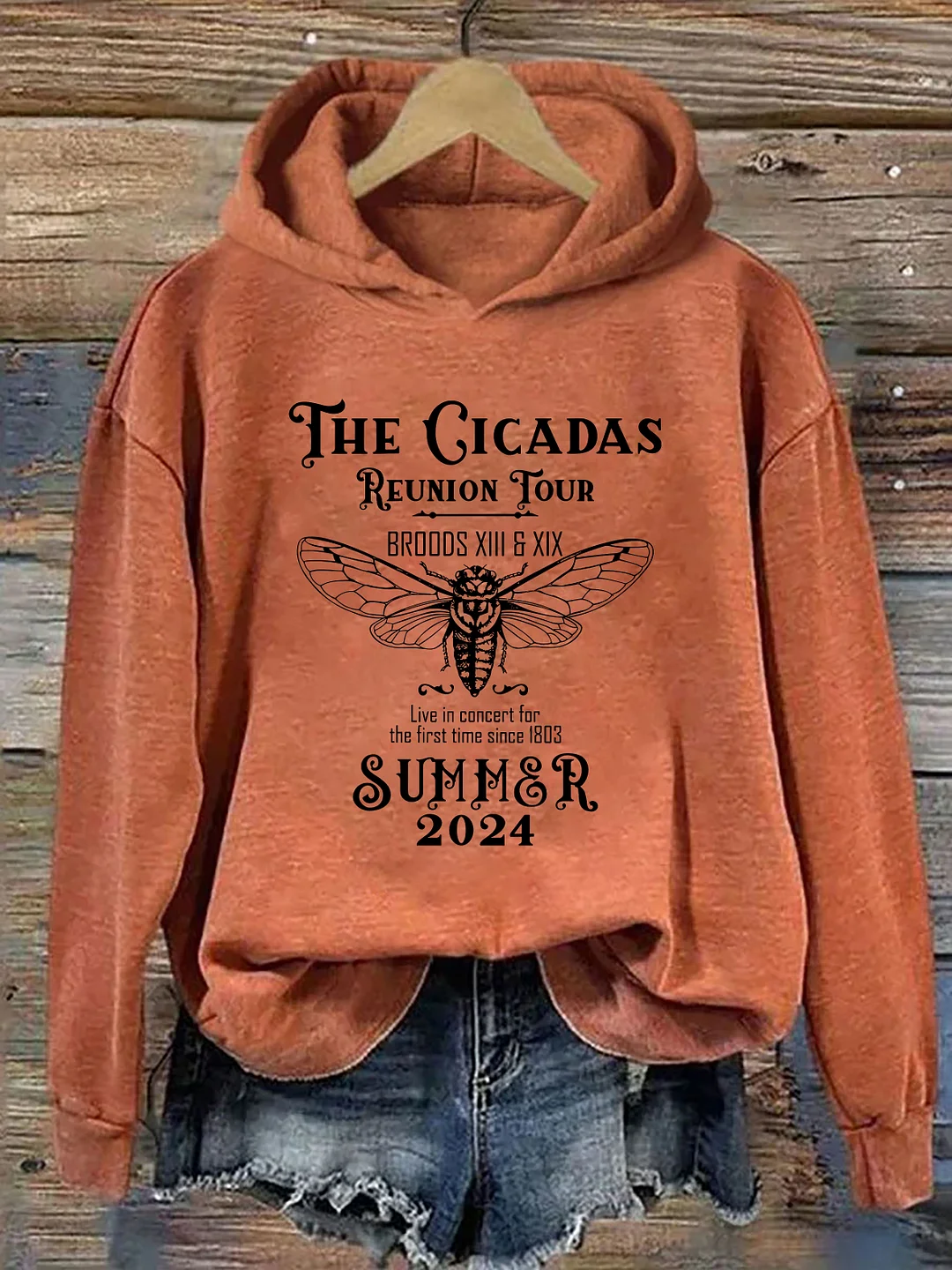 The Cicadas Reunion Tour Graphic Hoodie