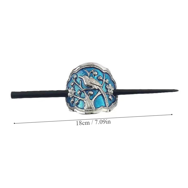 Women’s Chinoiserie Bird Alloy Hairpin