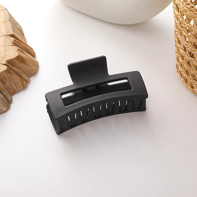 Korea Simple Square Type Back Head Plate Hair Ornaments Bath Shark Clip