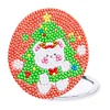 Diamond Painting Double Sided Christmas Animal Compact Mirror