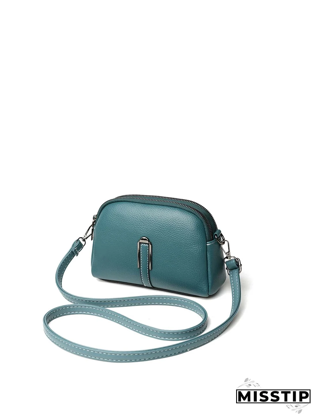 Mini Litchi Embossed Dome Bag