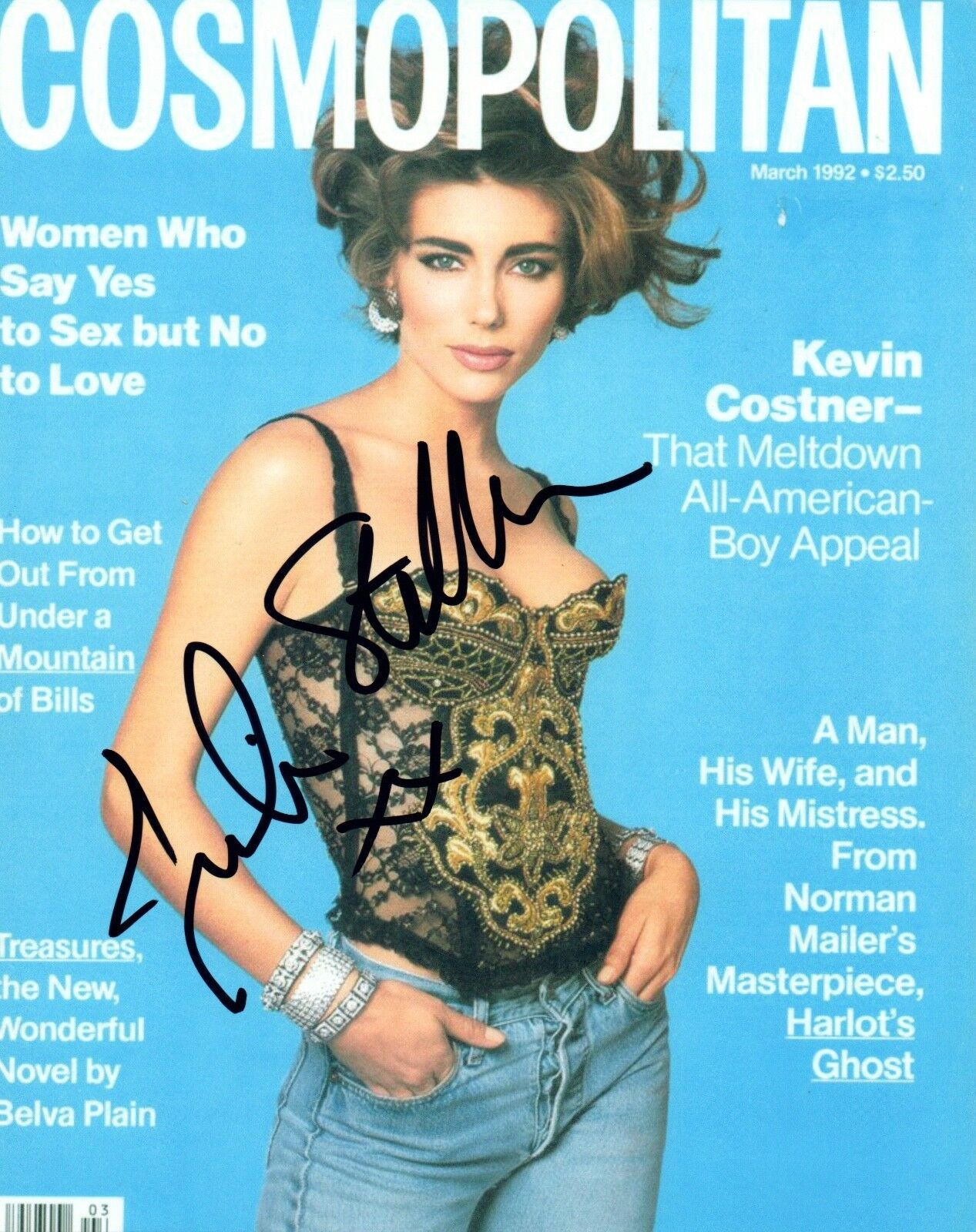 Jennifer Flavin Stallone Signed Autograph 8x10 Photo Poster painting Beautiful Model COA