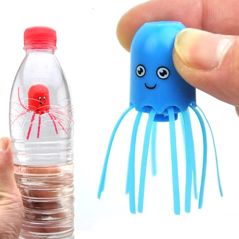 Hot New Cute Funny Toy Magical Magic Smile Jellyfish Float Science Toy Gift For Children Kids Randomly
