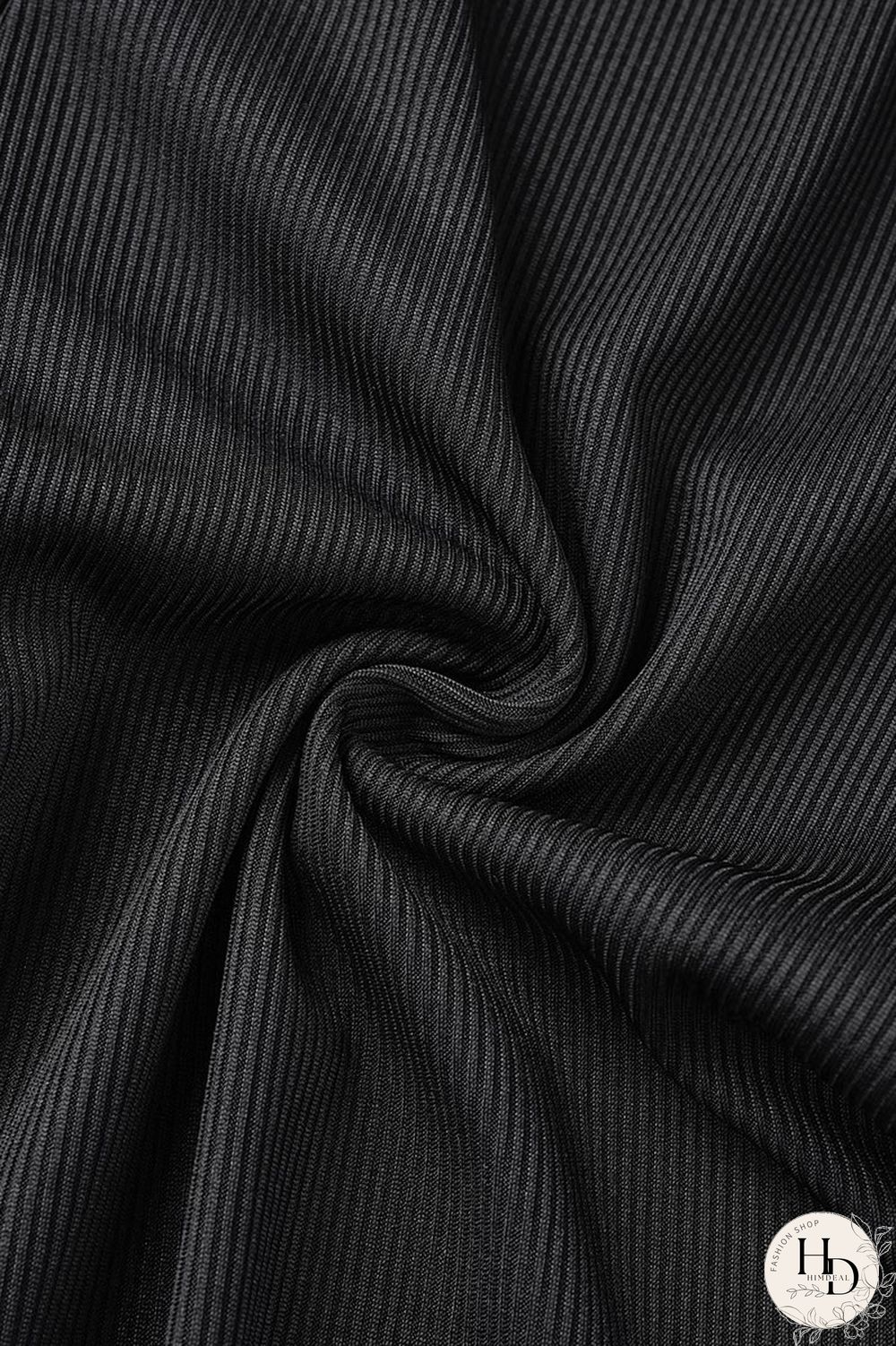 Black Sportswear Solid Patchwork Oblique Collar Sleeveless Two Pieces