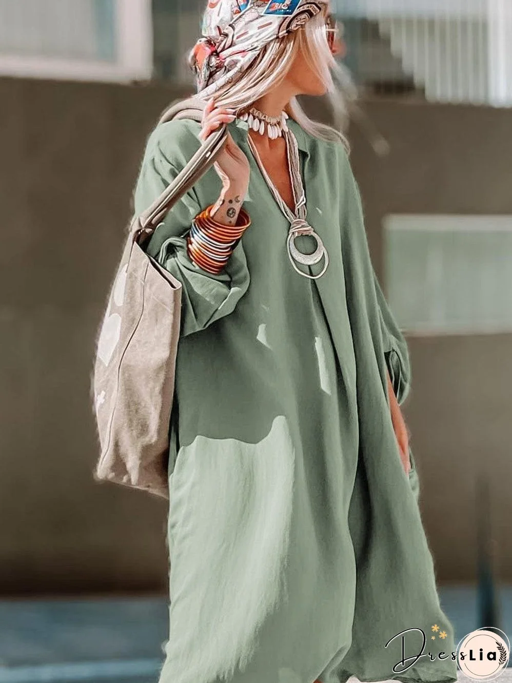 Elegant V Neck Blouse for Women