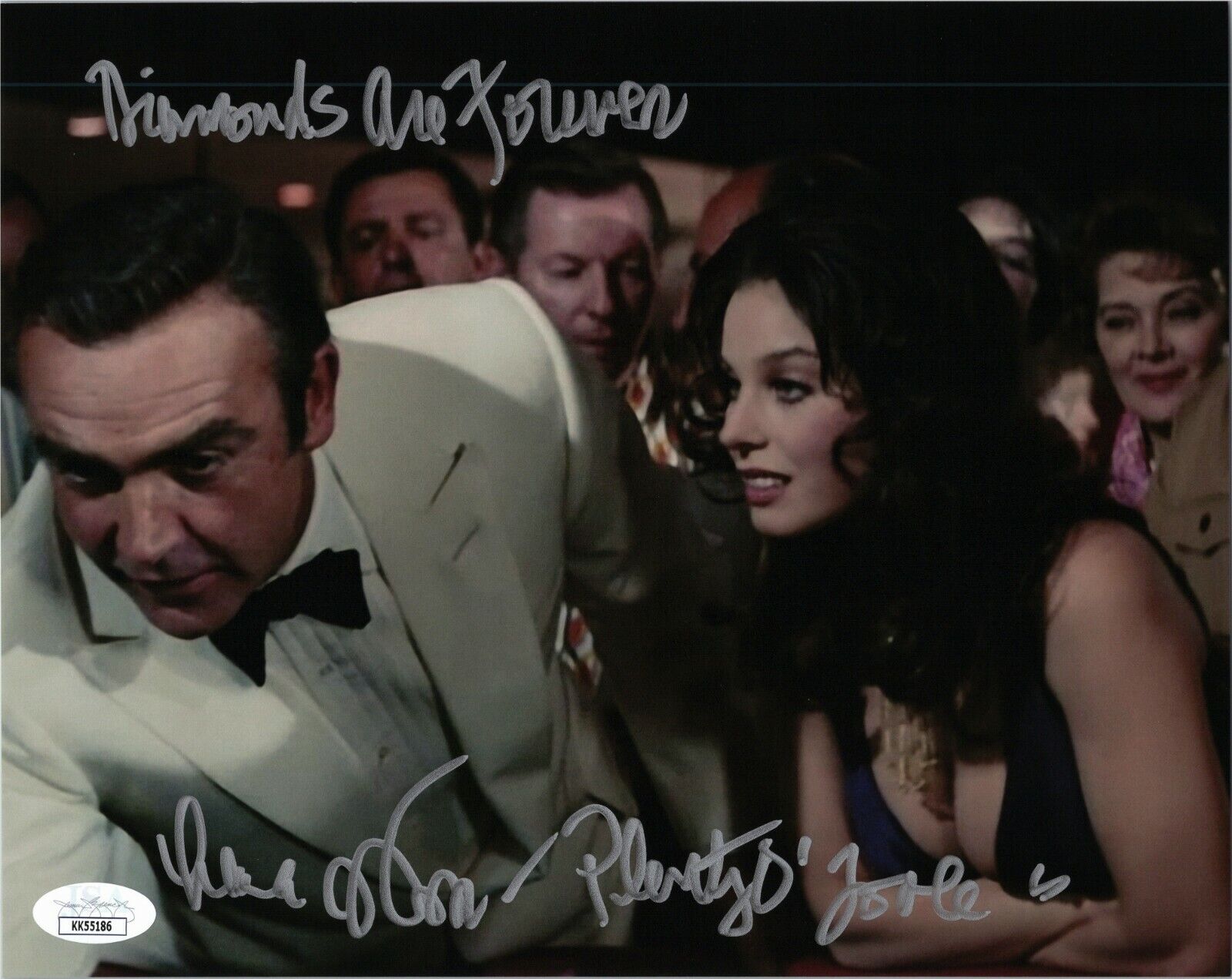 LANA WOOD Authentic Signed JAMES BOND ~Diamonds Are Forever