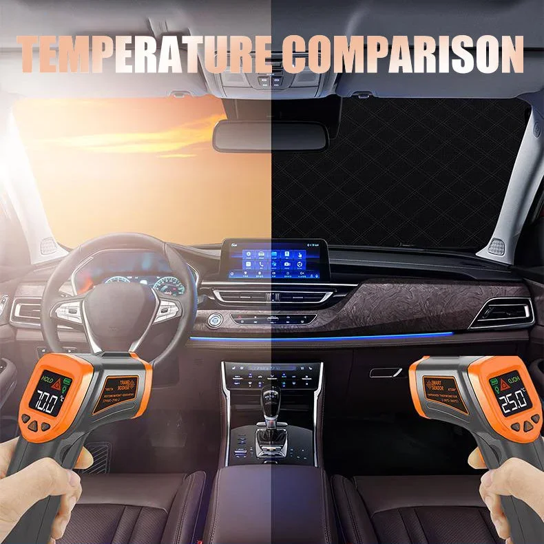 Car heat insulation sunshade for all seasons
