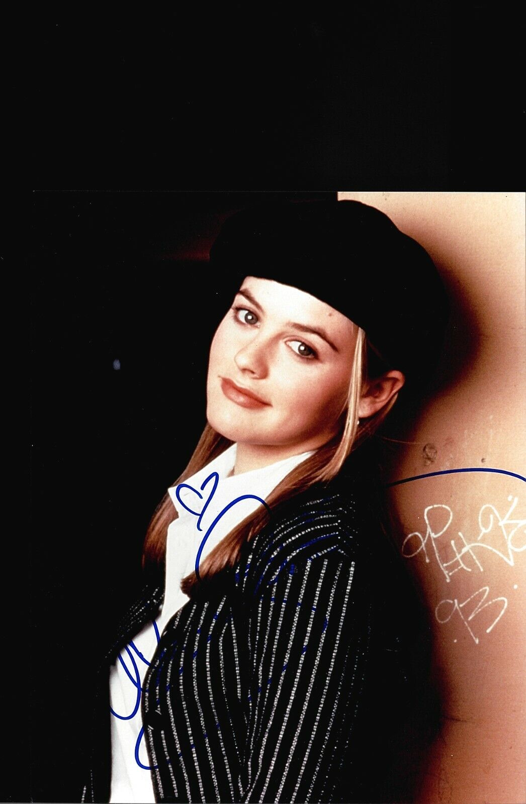 ALICE SILVERSTONR AUTOGRAPHED SIGNED 8X10 COLOR PRESS Photo Poster painting BLACK HAT