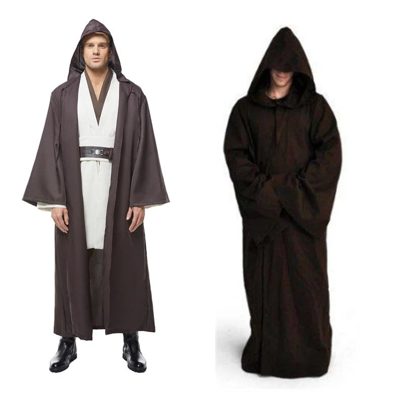 Movie Brown Cloak Version Outfits Cosplay Costume Halloween Carnival Suit