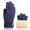 Cozy Winter Gloves With Fuzzy Cuff by Inlyline