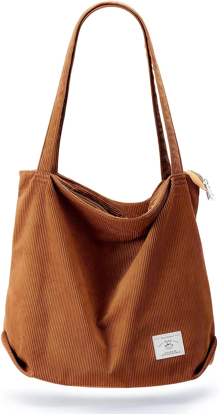 Ms Bean - Corduroy Shopper Bag | YesStyle