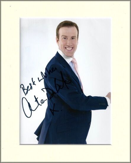 ANTON DU BEKE STRICTLY COME DANCING PP 10X8 MOUNTED SIGNED AUTOGRAPH Photo Poster painting